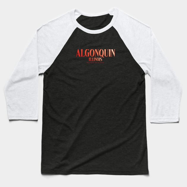 Algonquin Baseball T-Shirt by zicococ